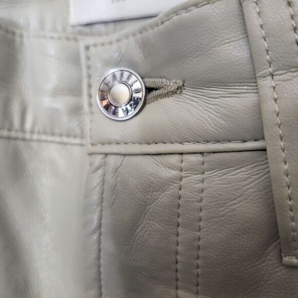 Agolde 90's Pinch waist Patent recycled leather pants‎ Sz 26 - Picture 5 of 12